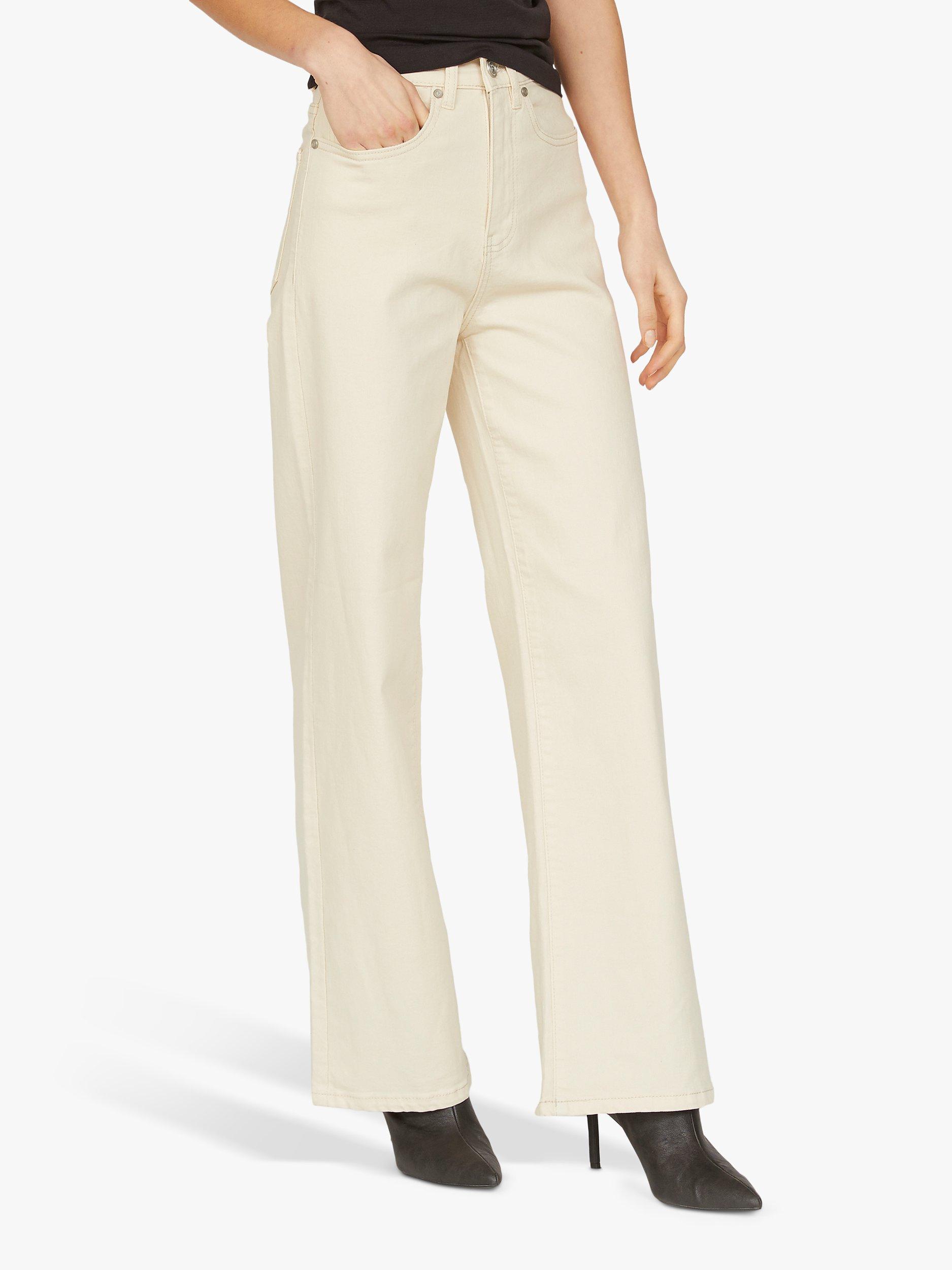 Sisters Point Owi Wide Leg Jeans, Porcelain