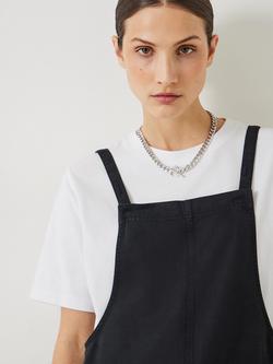 HUSH Allegra Playsuit, Washed Black - view 2, Washed Black