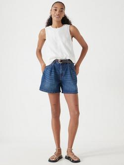 HUSH Larissa Denim Shorts, Mid Authentic, Mid Authentic