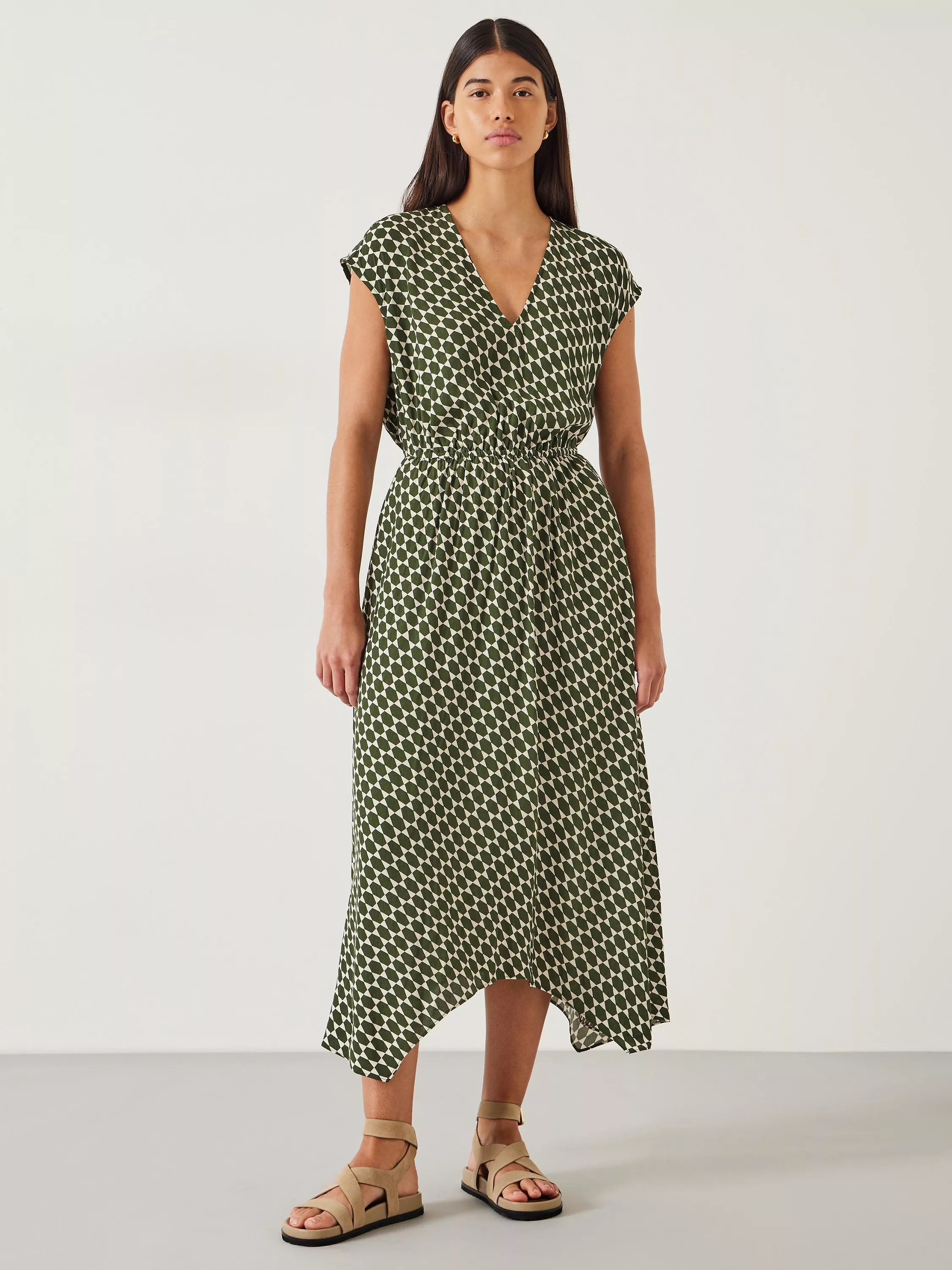 Hush green shops dress