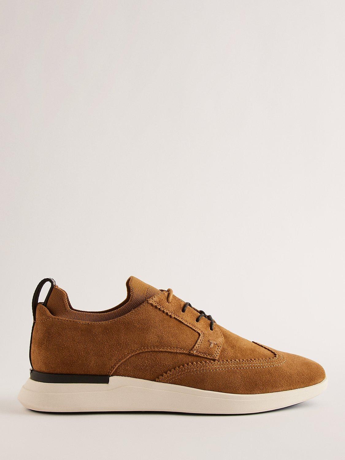 Ted Baker Haltonn Casual Wing Tip Shoes, Brown Mid