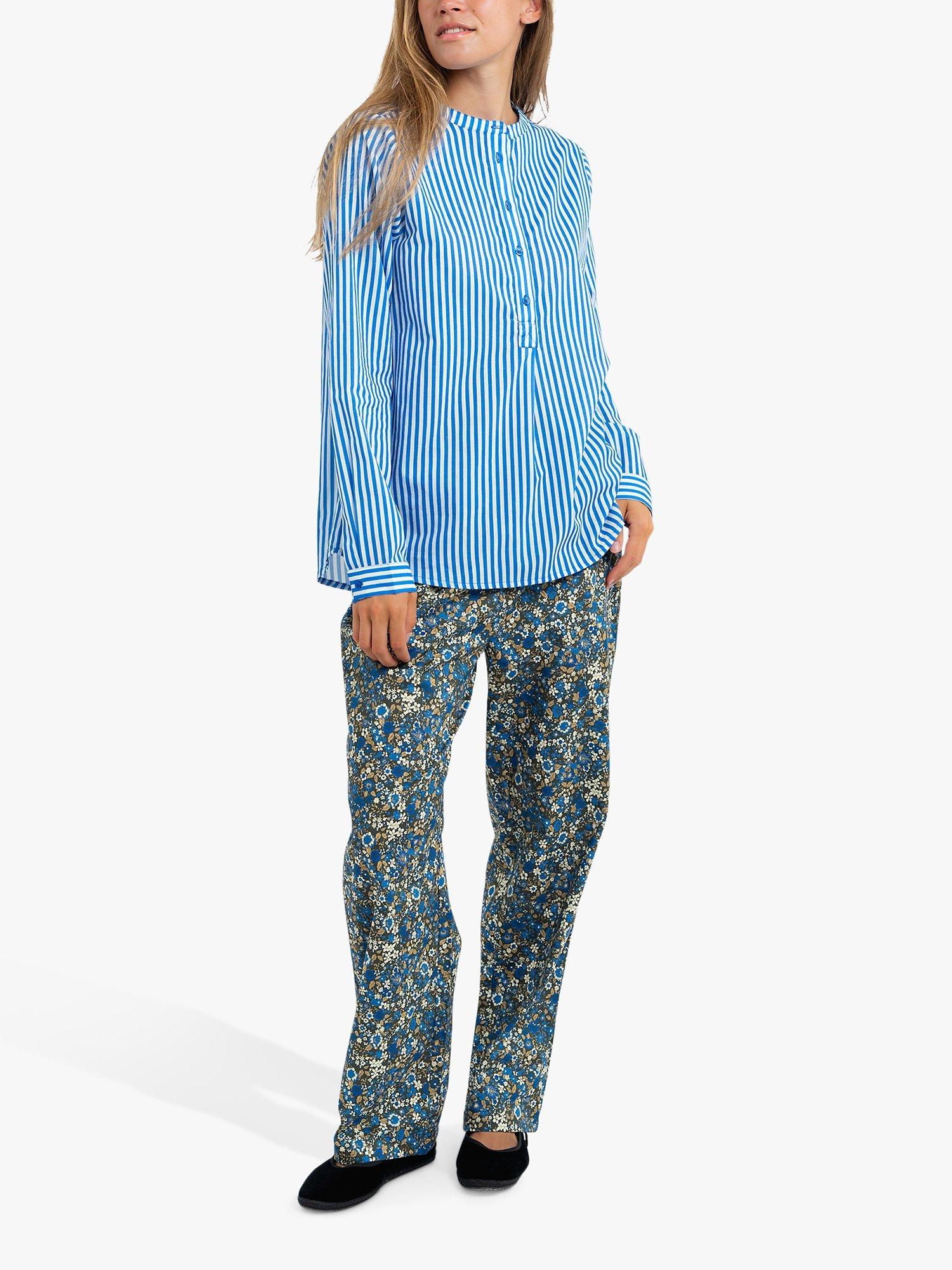 Lollys Laundry Bill Floral Trousers, Blue