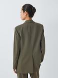 Theory Shawl Single Button Blazer, Dark Olive