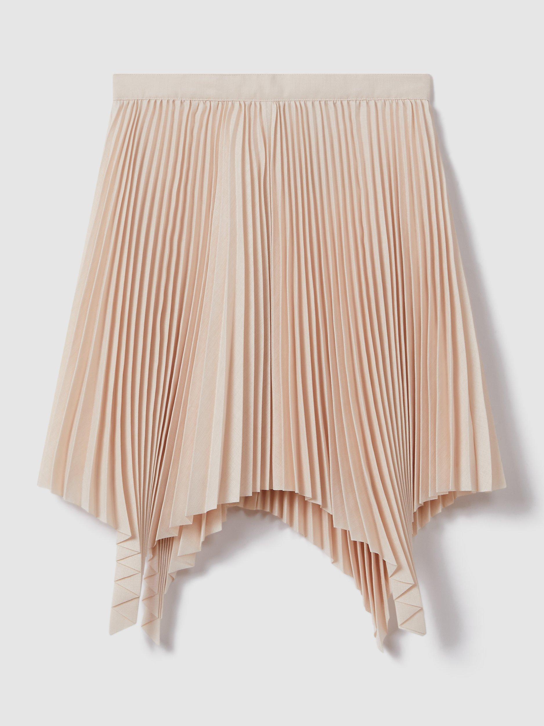 John lewis pink pleated skirt best sale