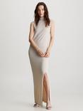 Calvin Klein Knitted Shift Maxi Dress, Peyote