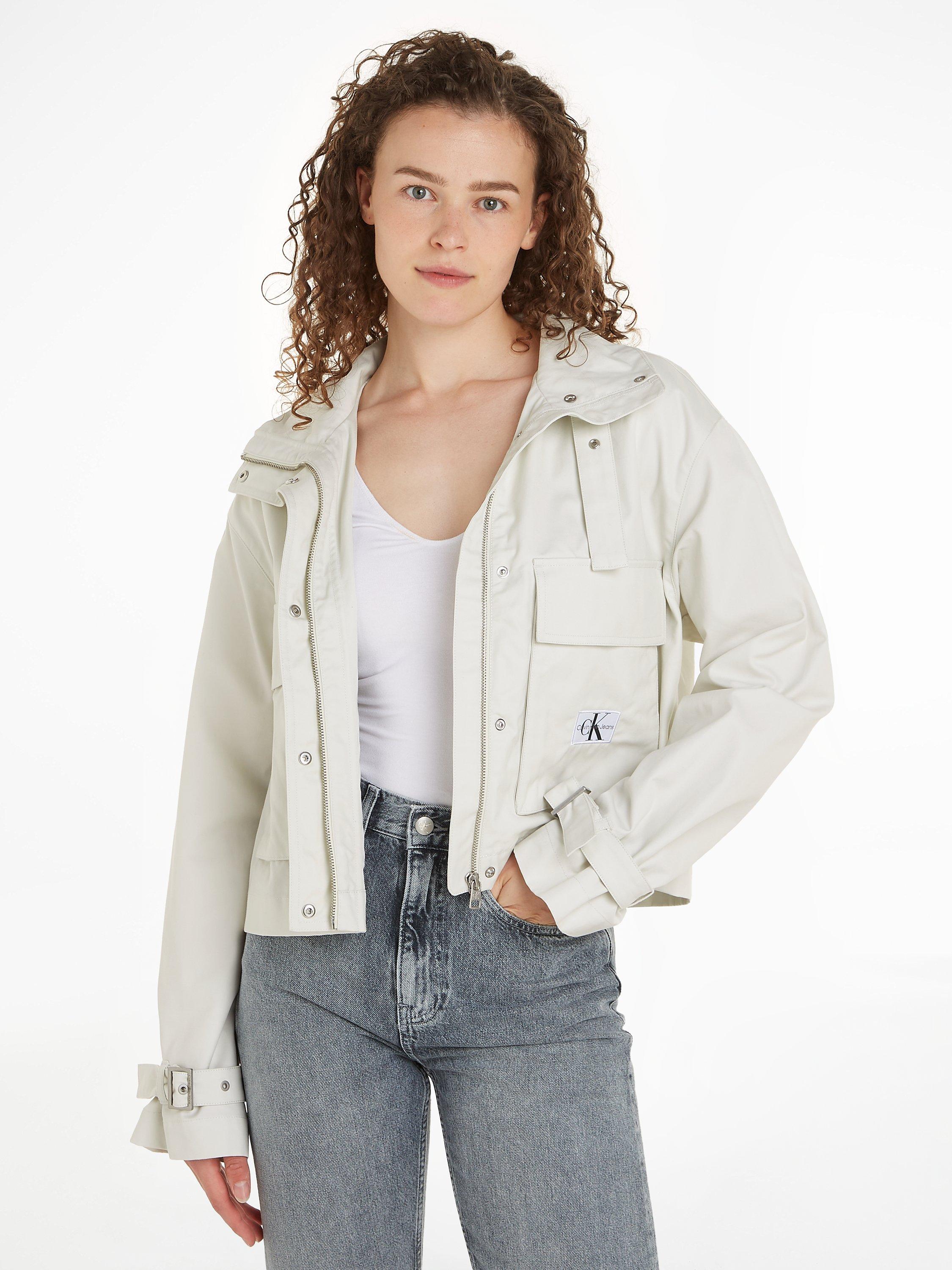 Calvin klein cotton jacket hotsell