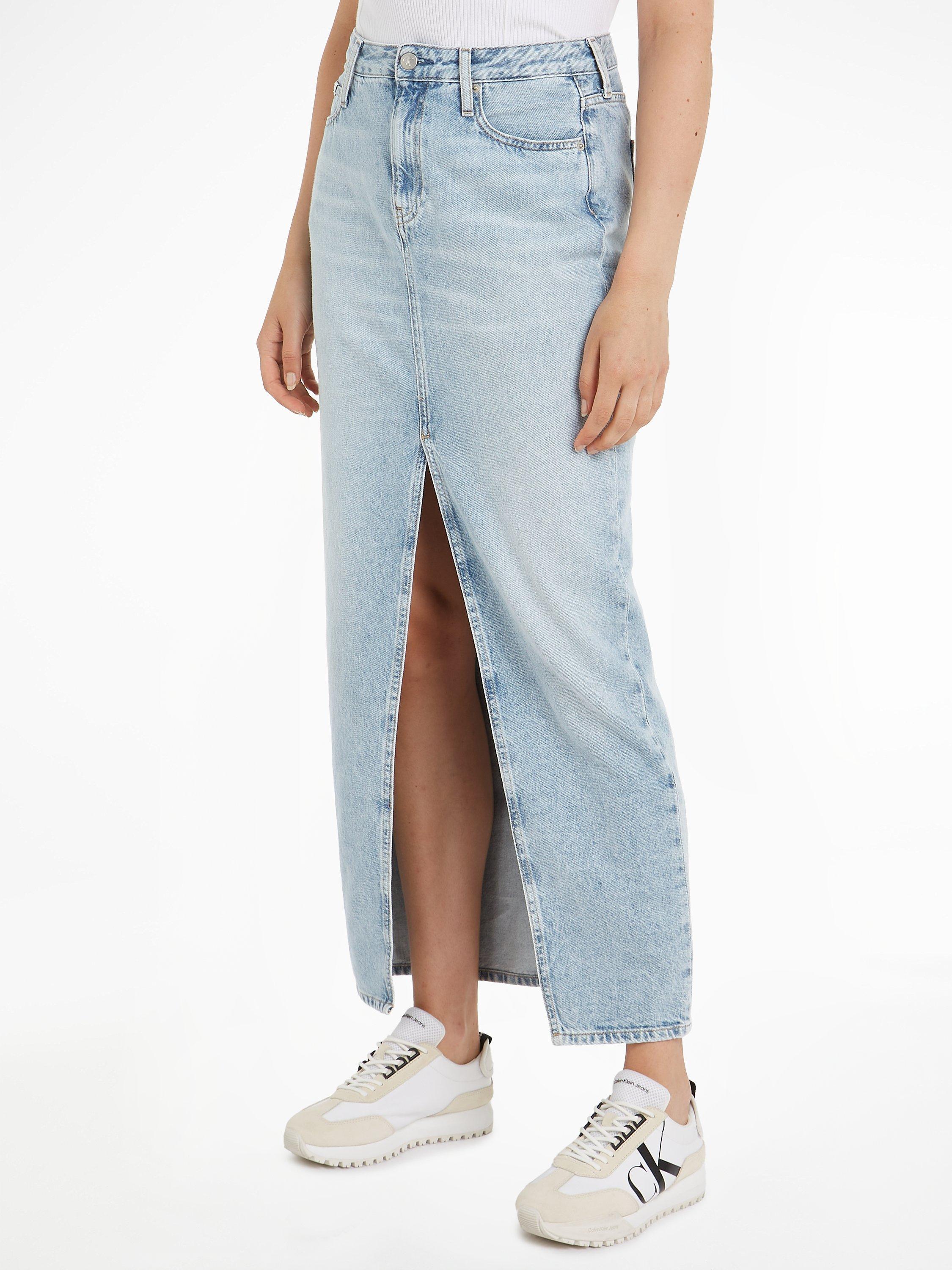 Calvin klein light blue skirt sales