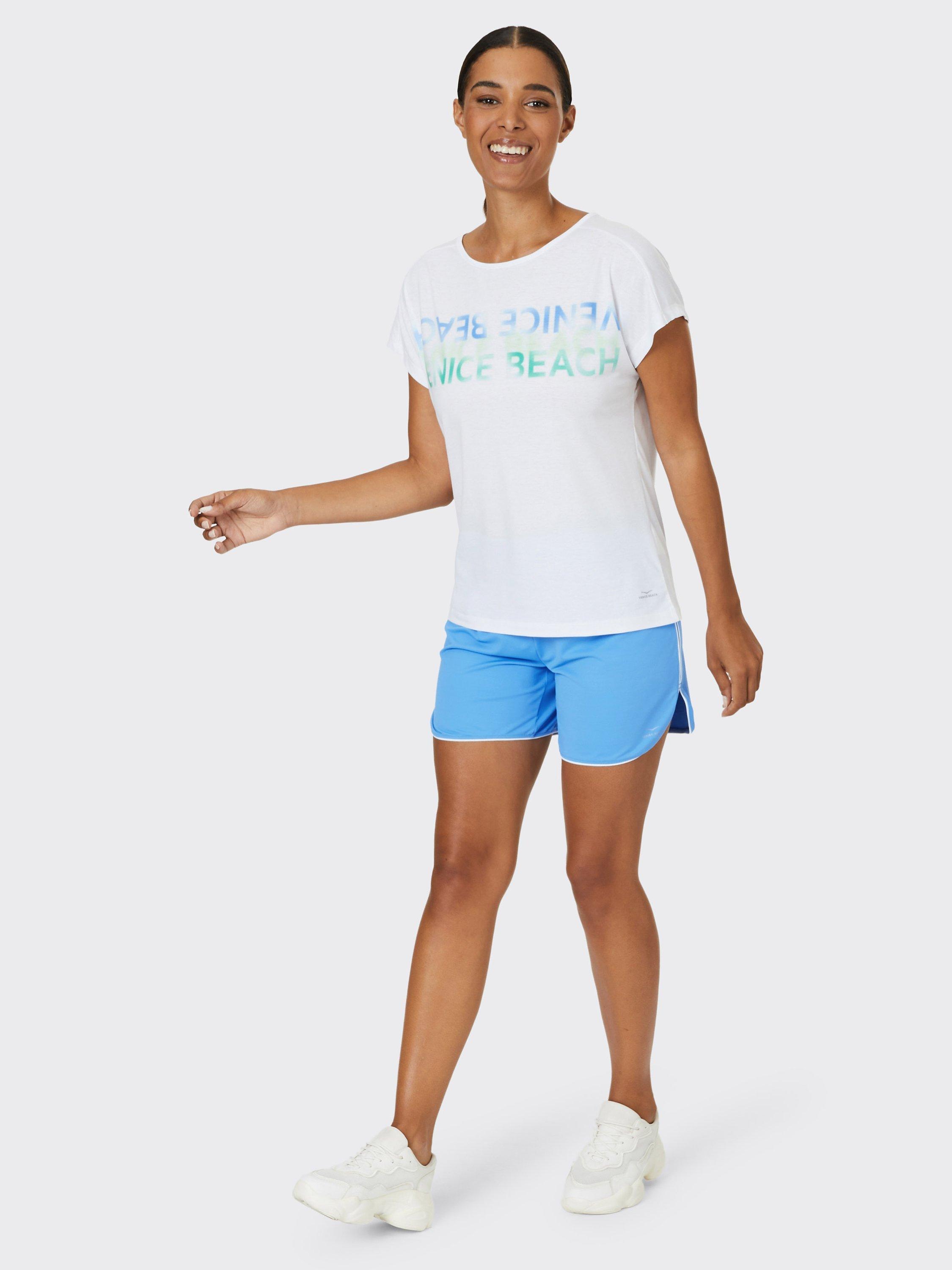 Product image 3 of 7, which shows Venice Beach Brit Shorts, Blue, XS