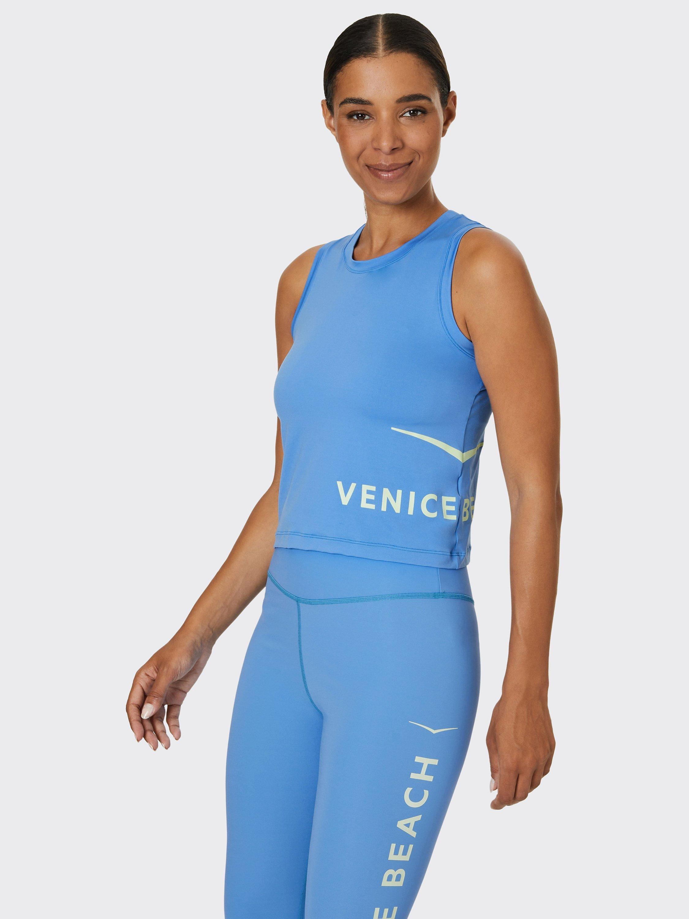 Product image 1 of 7, which shows Venice Beach Yael Sports Tank Top, Marina, XS