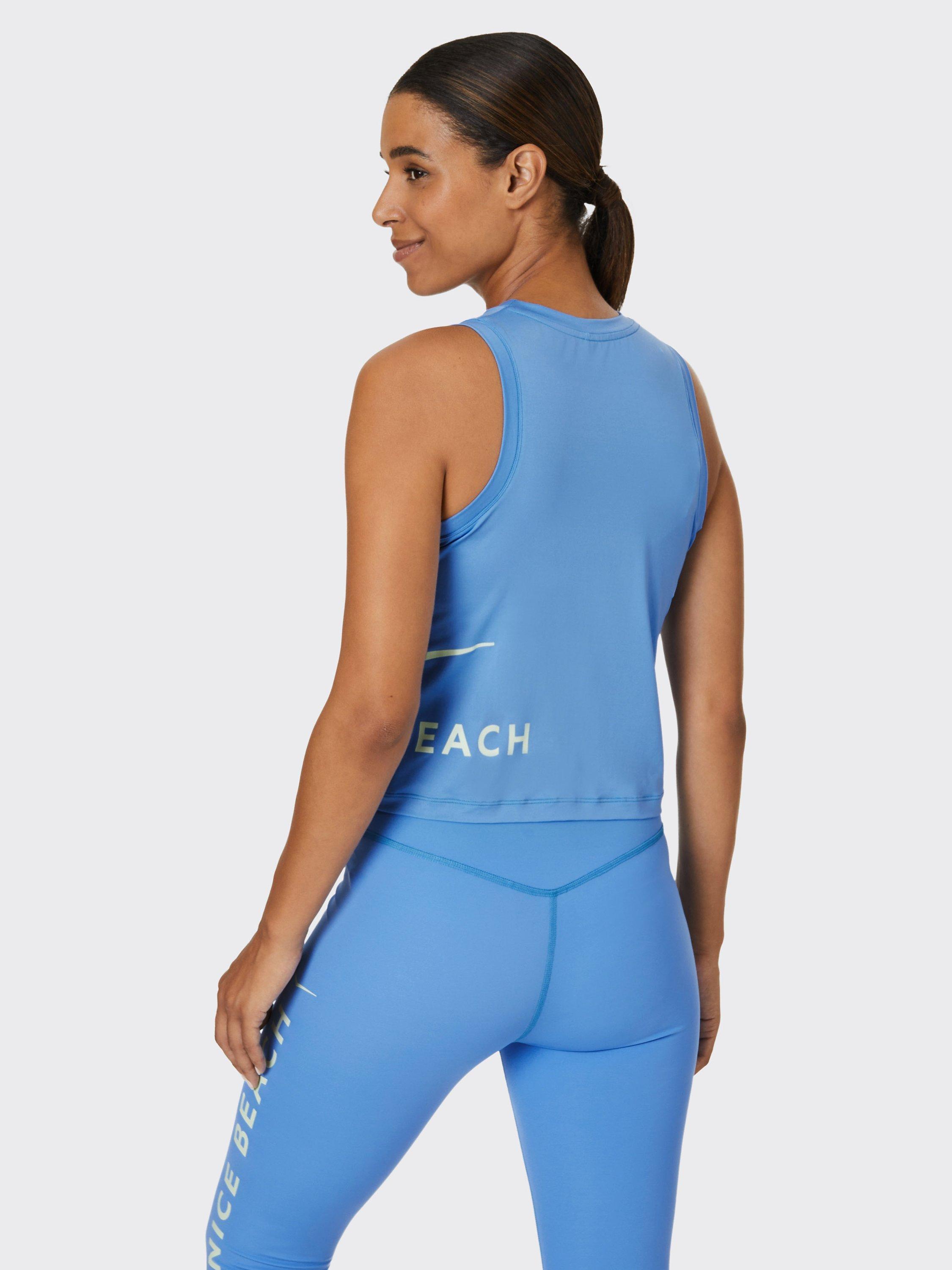 Product image 2 of 7, which shows Venice Beach Yael Sports Tank Top, Marina, XS