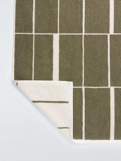 John Lewis Connect Check Towels - view 2, Avocado