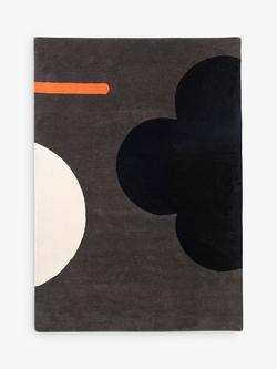 Orla Kiely Geometric Flower Rug, Blue, Blue