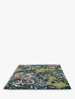Morris & Co. Seaweed Rug - view 2, Ink