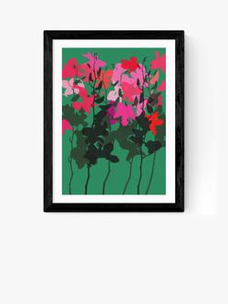 EAST END PRINTS Garima Dhawan 'Orchids 8' Framed Print, Black Frame