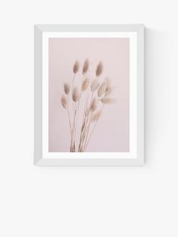 EAST END PRINTS Sisi and Seb 'Fuzzies' Framed Print, White Frame