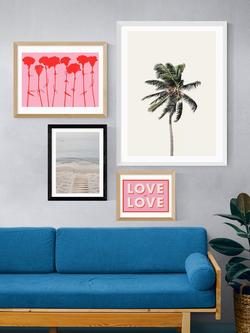 EAST END PRINTS Sisi and Seb 'To the Sea' Framed Print - view 2, Black Frame