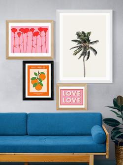 EAST END PRINTS Luxe Poster Co. 'Borough Market Fruit' Framed Print - view 2, Black Frame