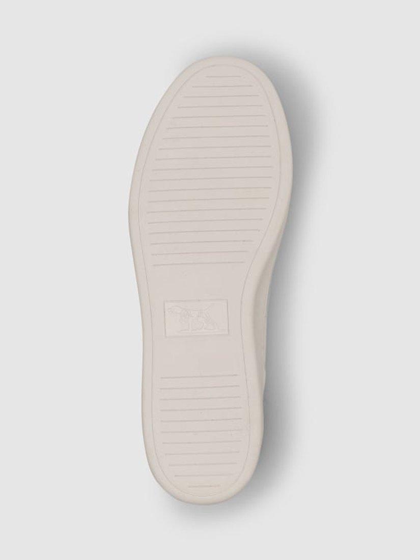 Product image 8 of 9, which shows Rodd & Gunn Sussex Street Leather Lace-up Trainers, Chalk, 6