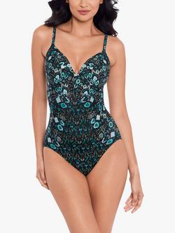 Miraclesuit Bijoux Swimsuit, Blue - view 2, Blue
