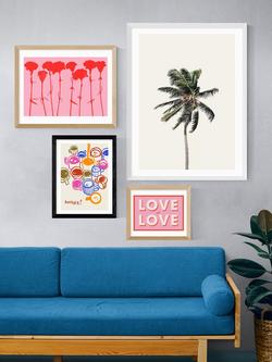 EAST END PRINTS SimplyExtraJordanary 'Another' Framed Print - view 2, Black Frame