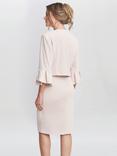 Gina Bacconi Melissa Stretch Crepe Dress & Jacket, Antique Rose