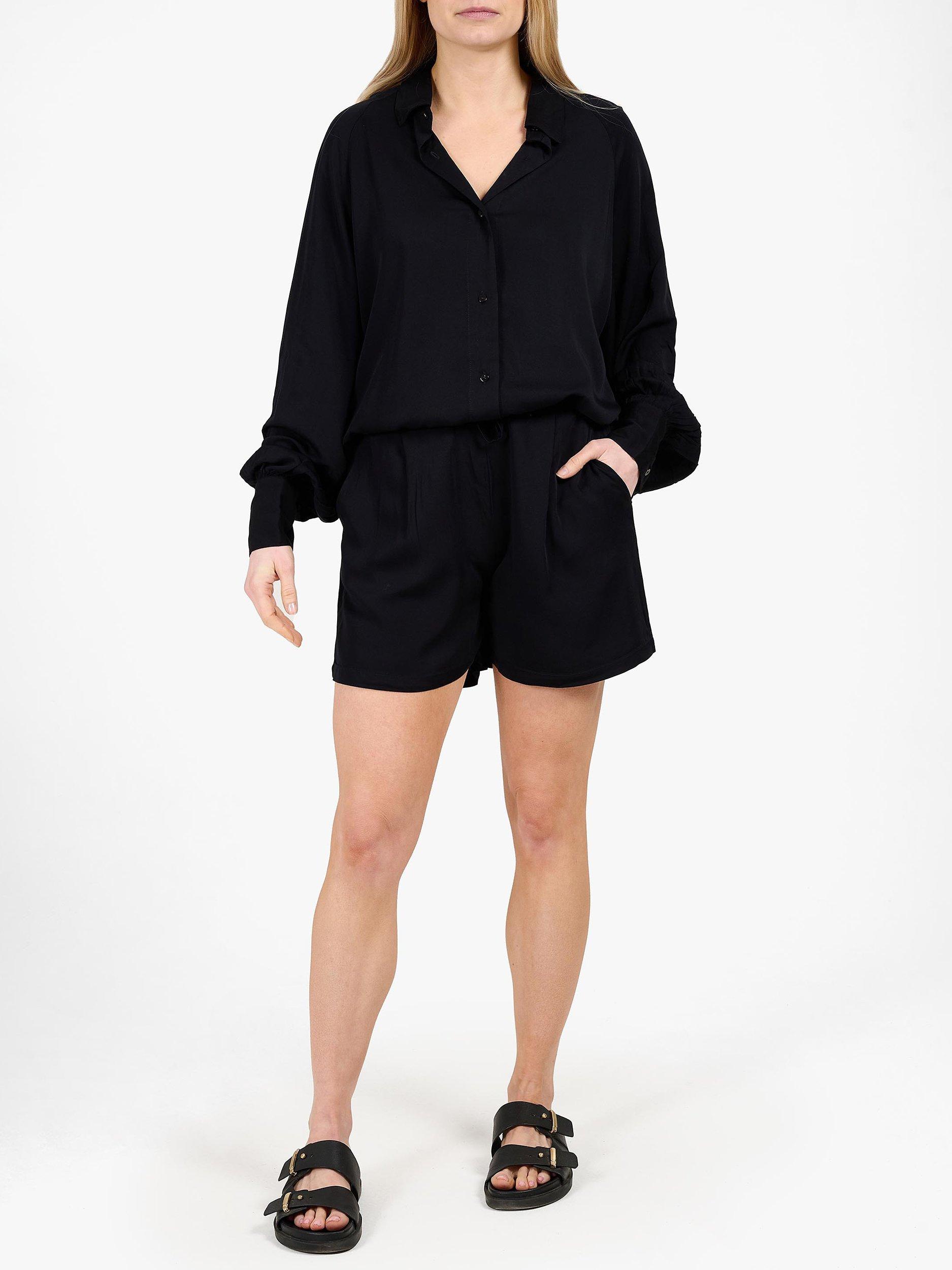 Tutti & Co Adjustable Relaxed Fit Shorts, Midnight