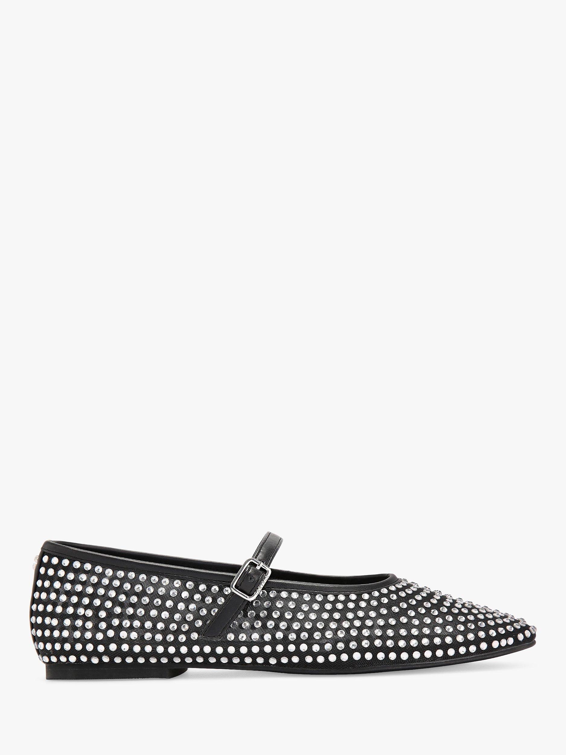 Carvela Cabaret Embellished Ballet Flats, Black