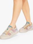 Kurt Geiger London Kensington Suede Trainers, Metallic