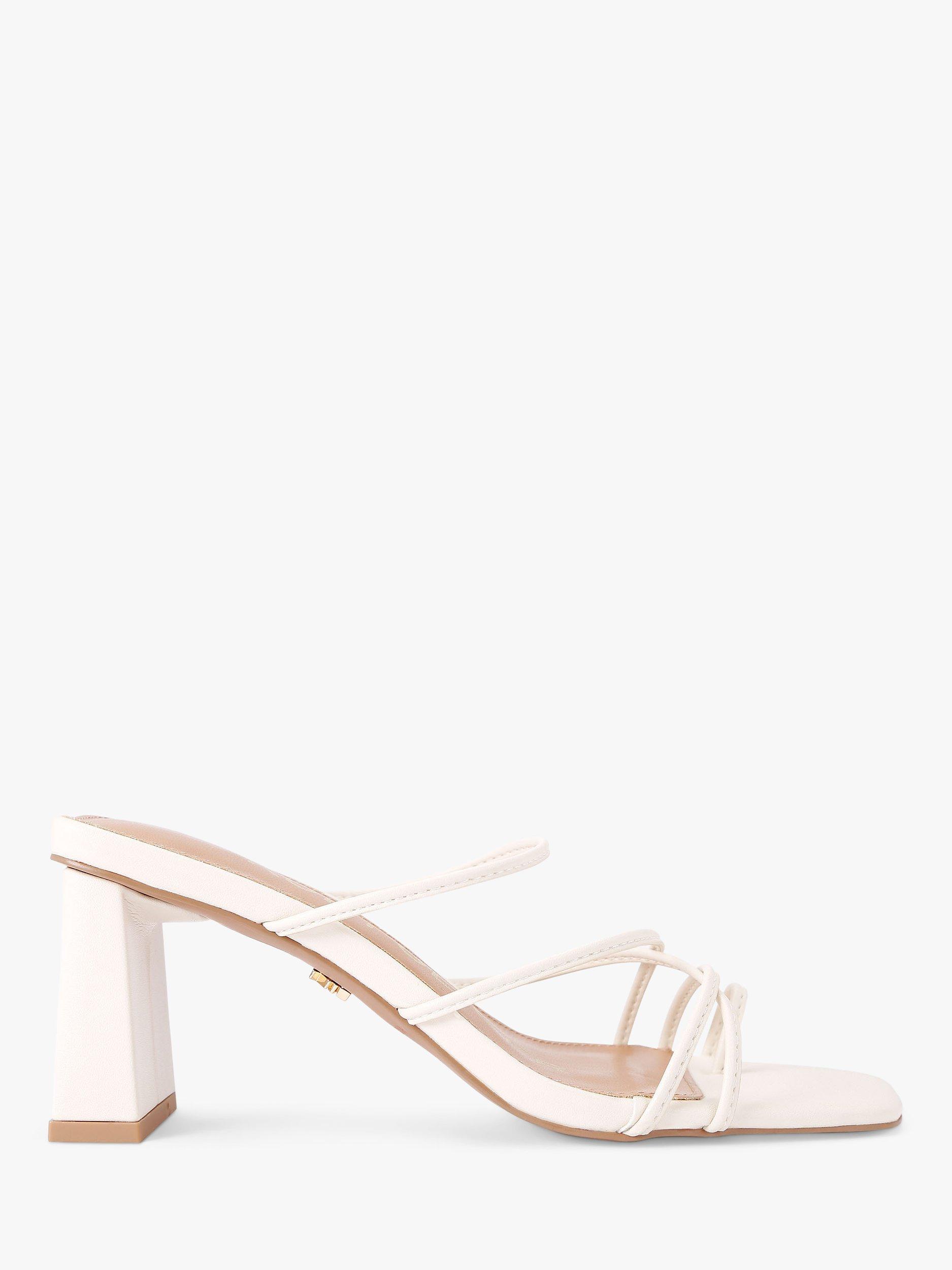 KG Kurt Geiger Sugar Strappy Sandals, White