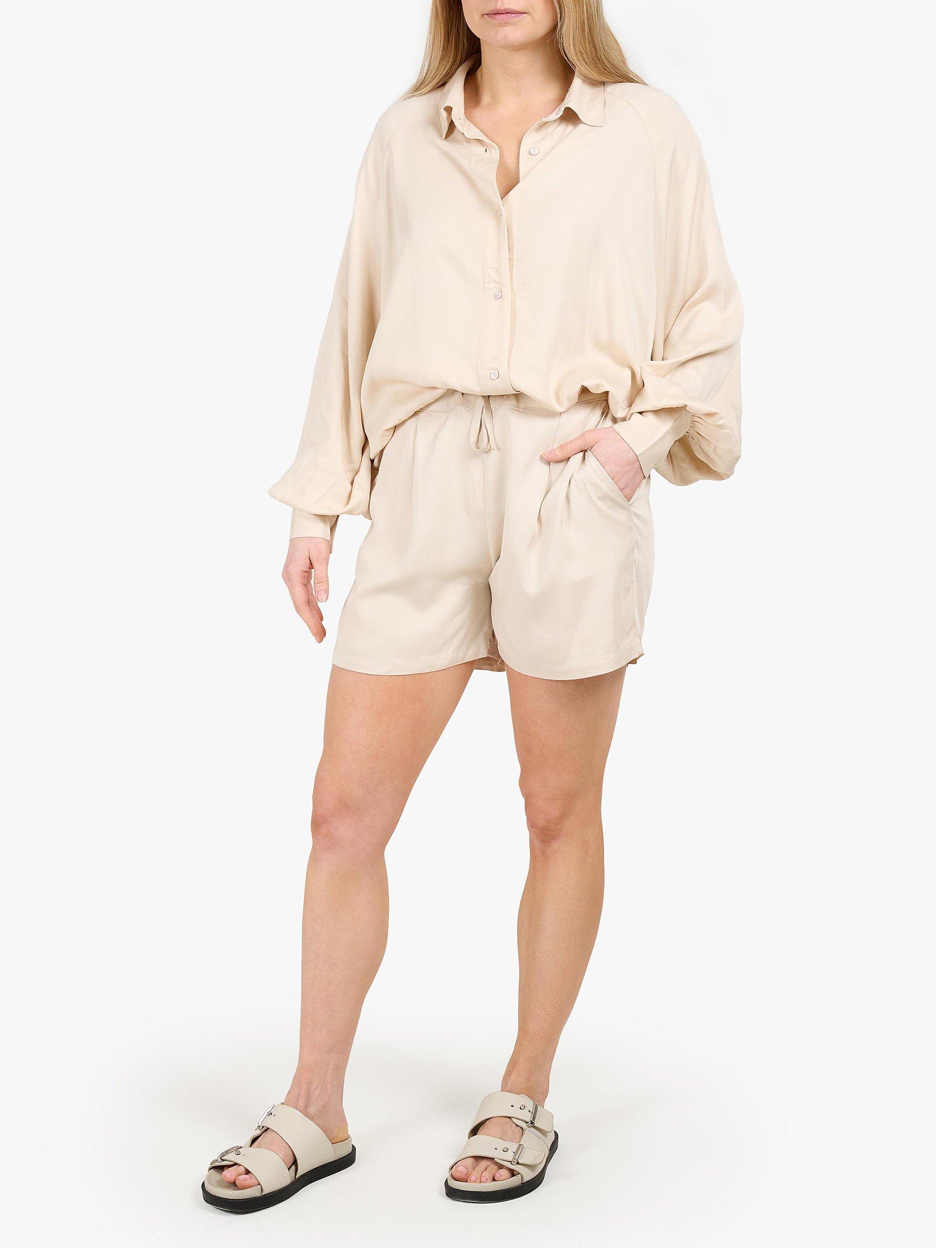 Tutti & Co Adjustable Relaxed Fit Shorts, Harbour