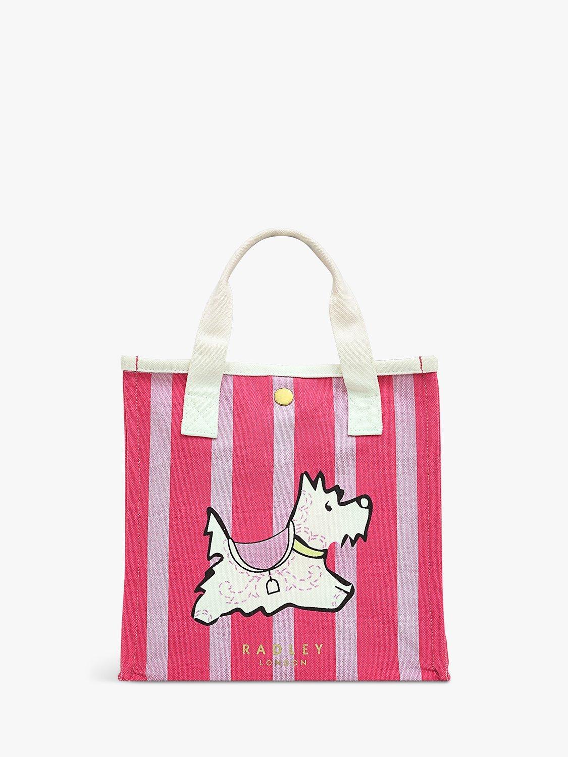 Radley Magic Carousel Small Canvas Grab Bag, Coulis