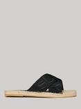 Superdry Cross Strap Espadrille Sliders