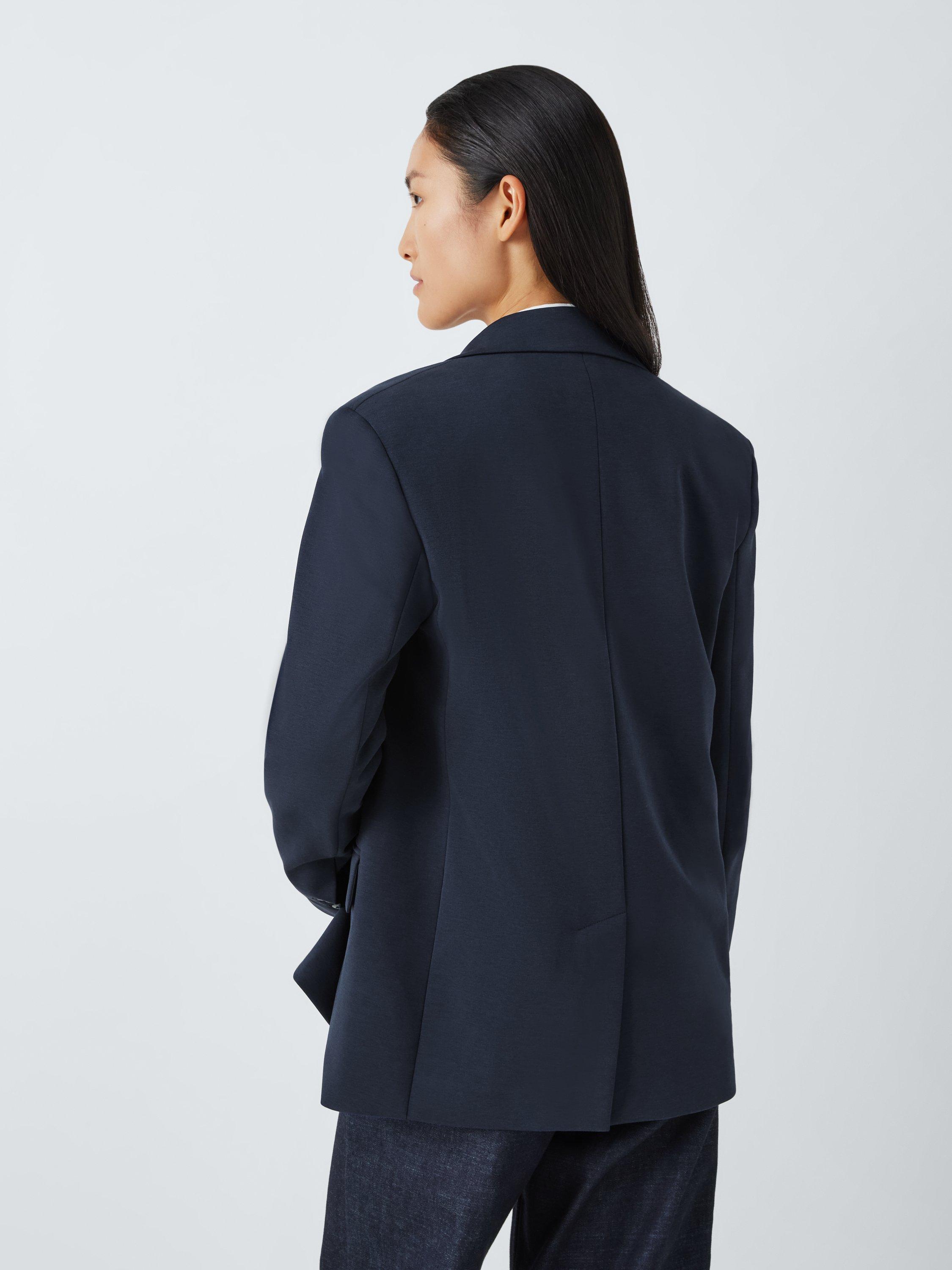 Weekend MaxMara Erik Jersey Blazer, Navy