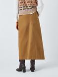 Weekend MaxMara Quicny Cotton Midi Skirt, Earth