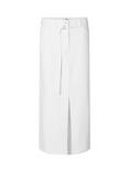 SELECTED FEMME Lexia Denim Midi Skirt, Snow White