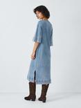 AND/OR Knot Waist Jersey Midi Dress