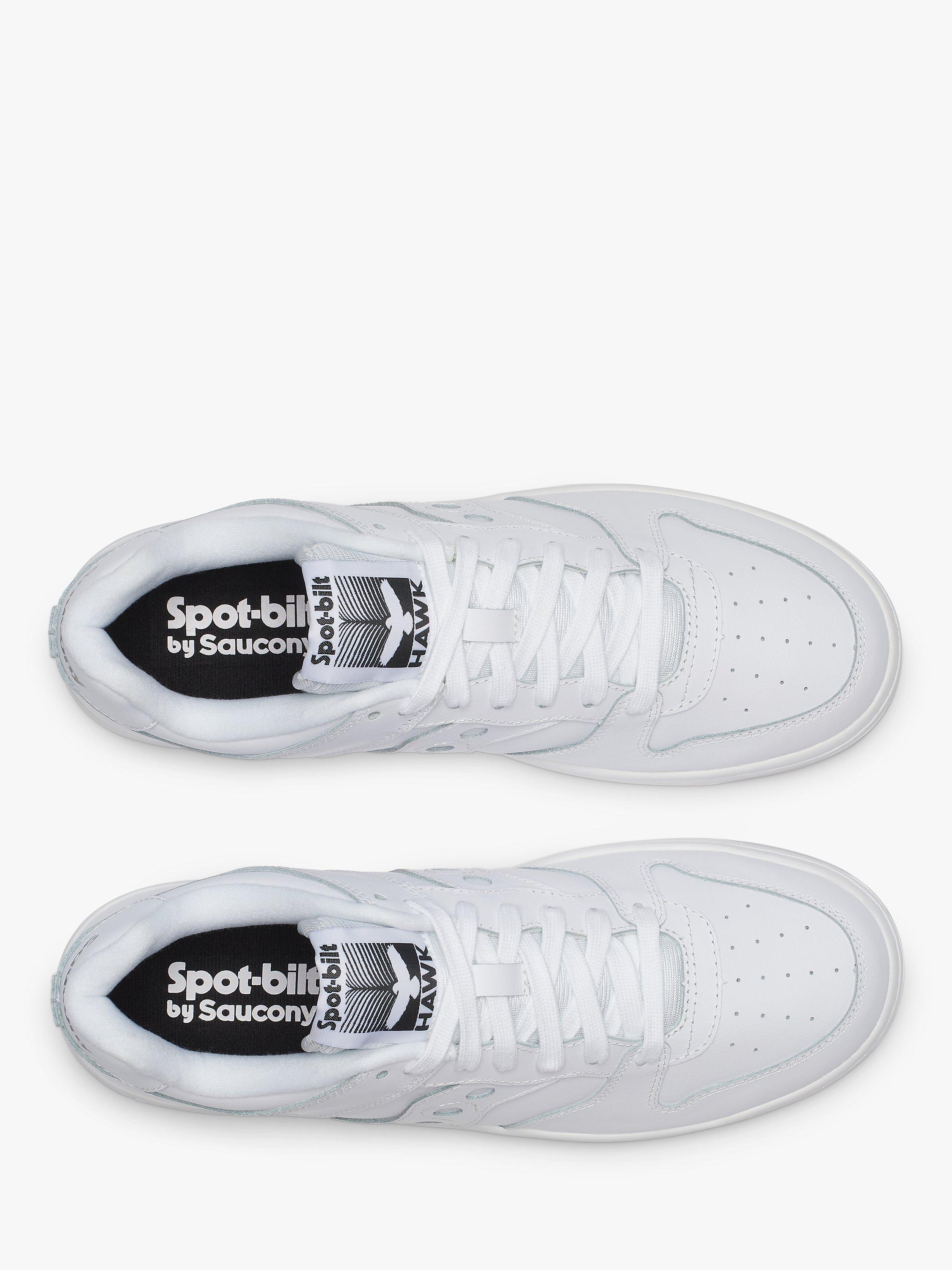 Saucony Hawk Leather Trainers White