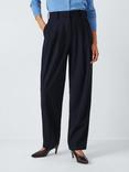 John Lewis Tapered Wool Blend Trousers