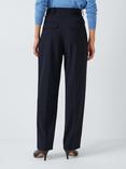 John Lewis Tapered Wool Blend Trousers