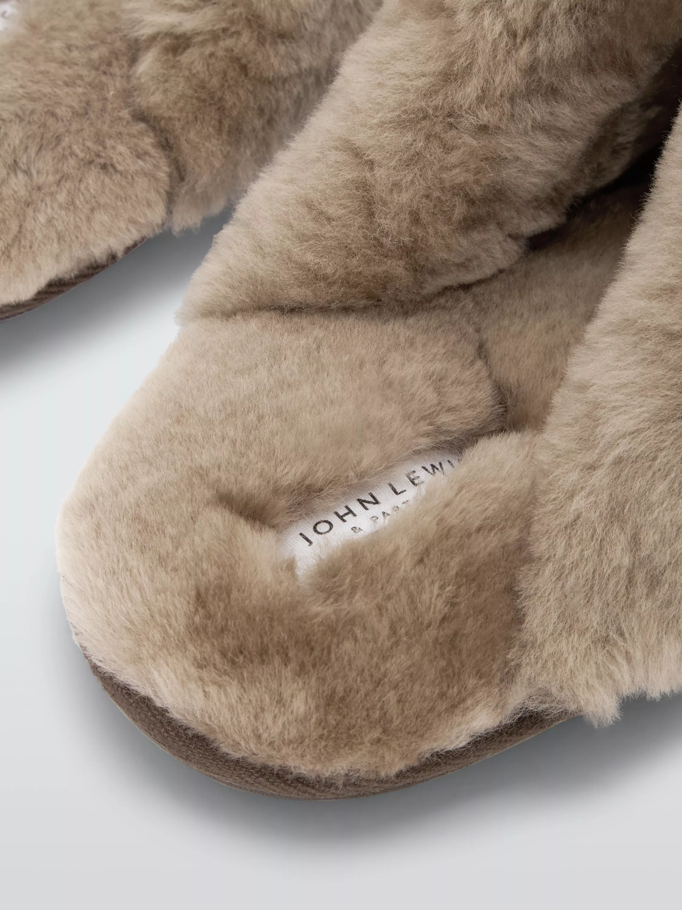 John Lewis Sheepskin Mule Slippers