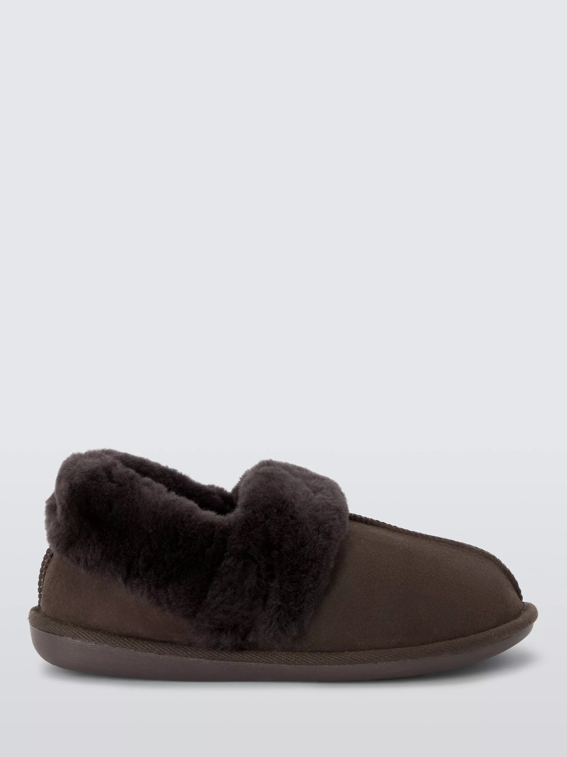 John Lewis Sheepskin Mule Cuff Slippers