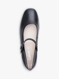 Gabor Maris Leather Open Court Shoes, Black