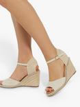 Dune London Koto Diamante Detail Espadrilles, Blush, Blush