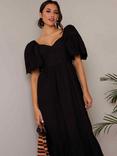 Chi Chi London Broderie Maxi Dress