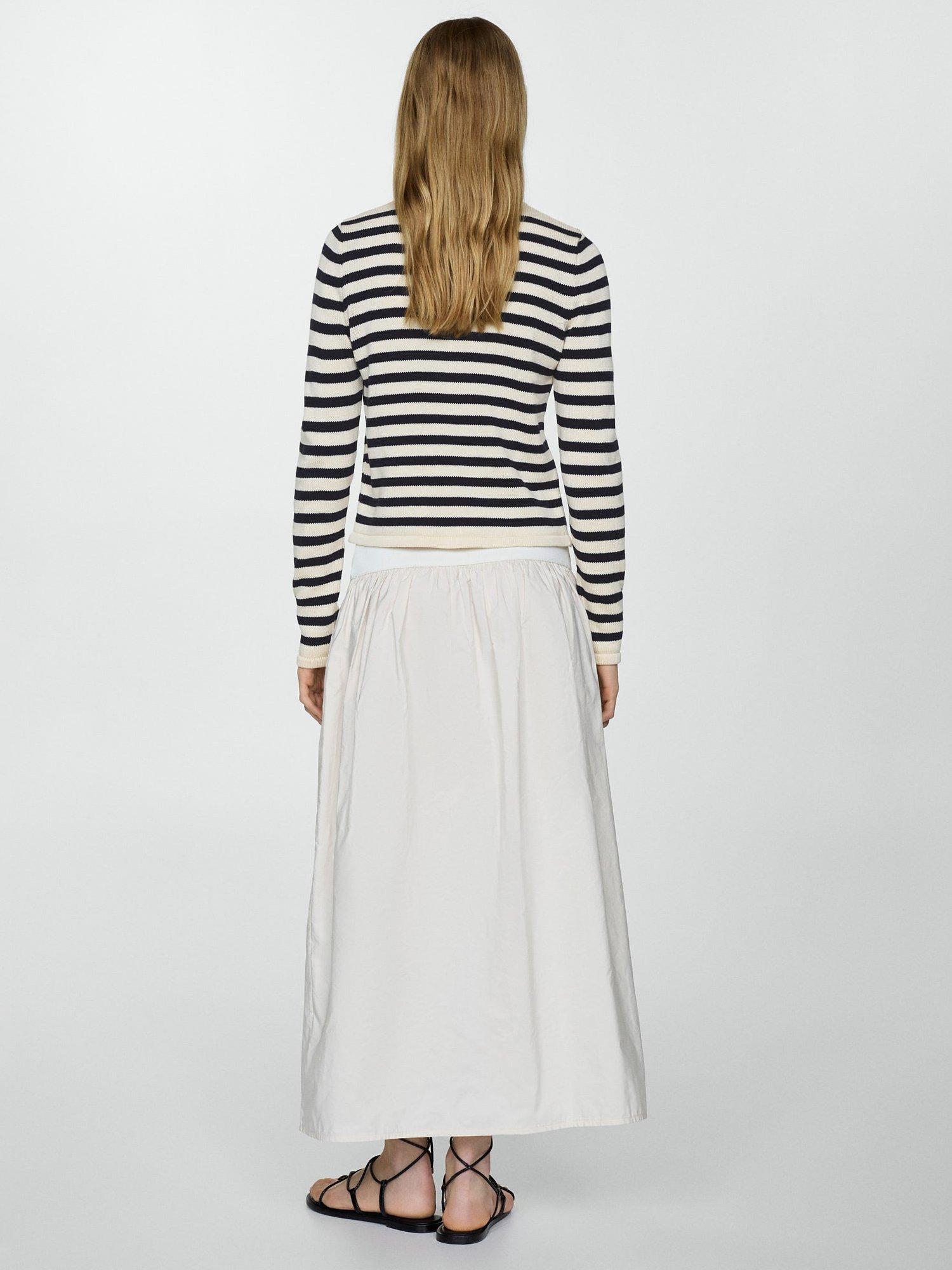 Product image 4 of 6, which shows Mango Eliot Cardigan, Navy, XXS