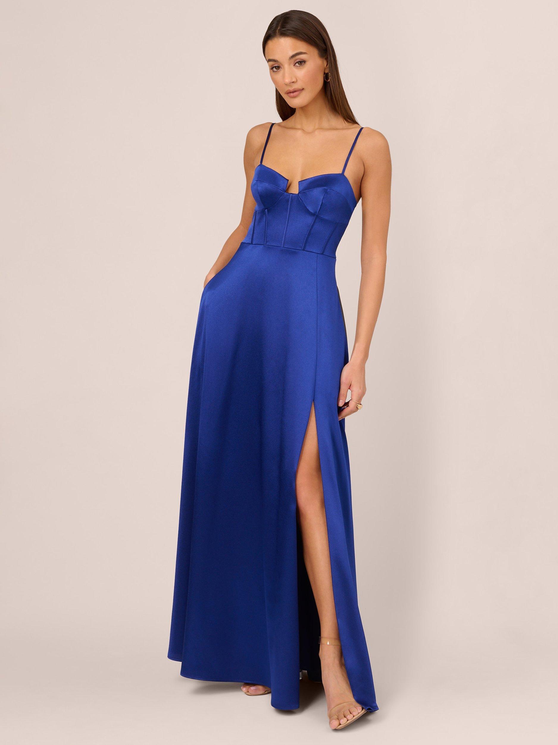 Adrianna papell royal blue dress hotsell