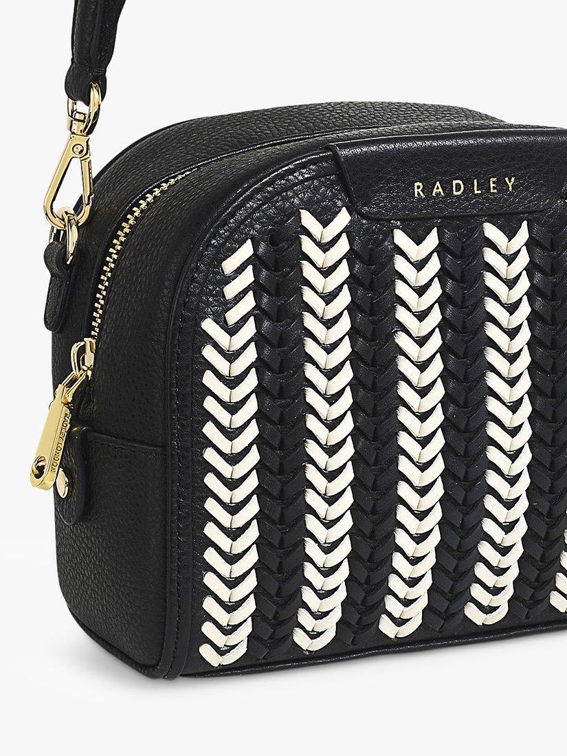 Black and white radley bag sale