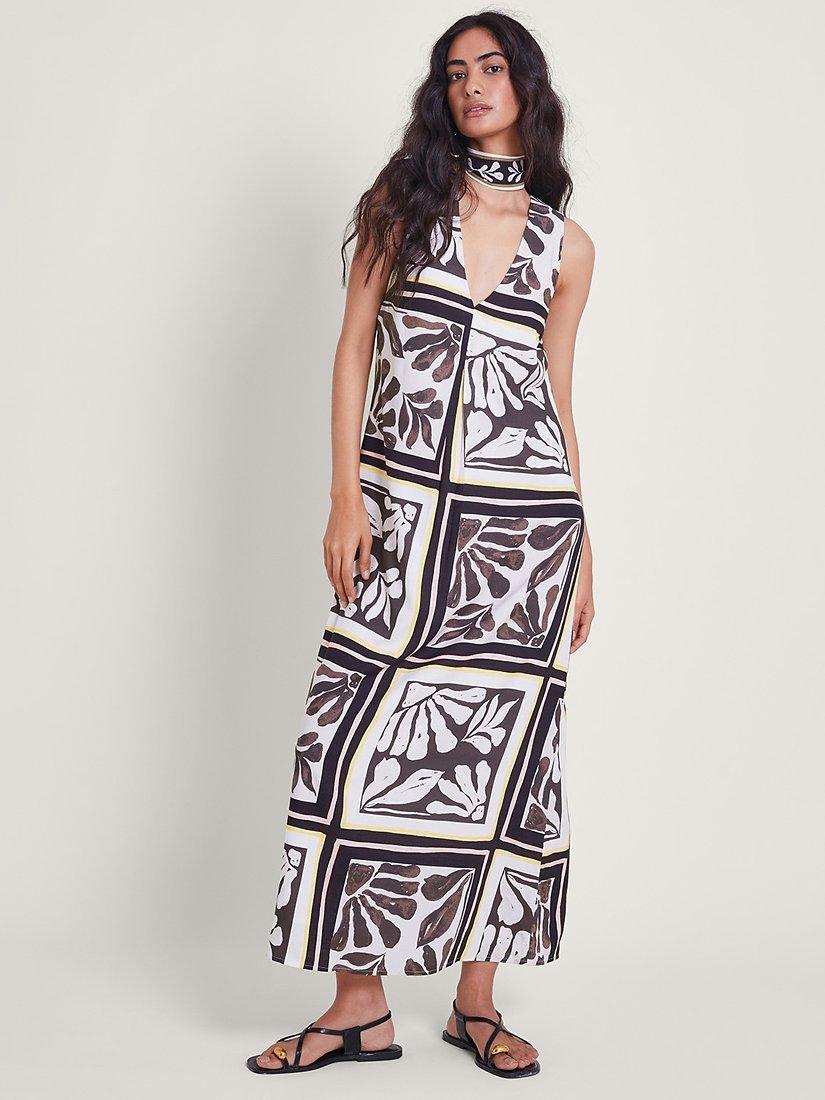 Monsoon linen dress clearance