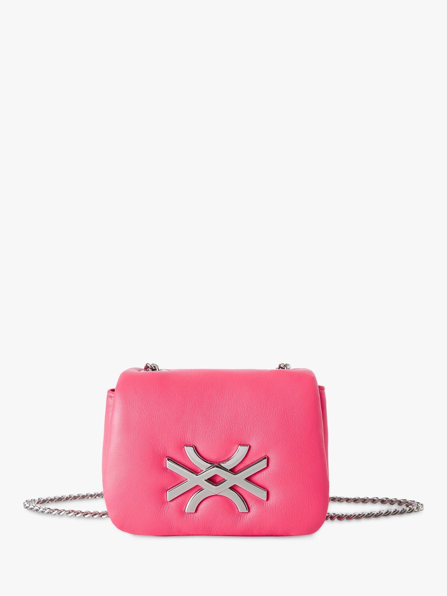 Benetton Kids' Padded Shoulder Bag, Fuchsia, One Size