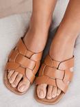 Mint Velvet Woven Flat Sandals